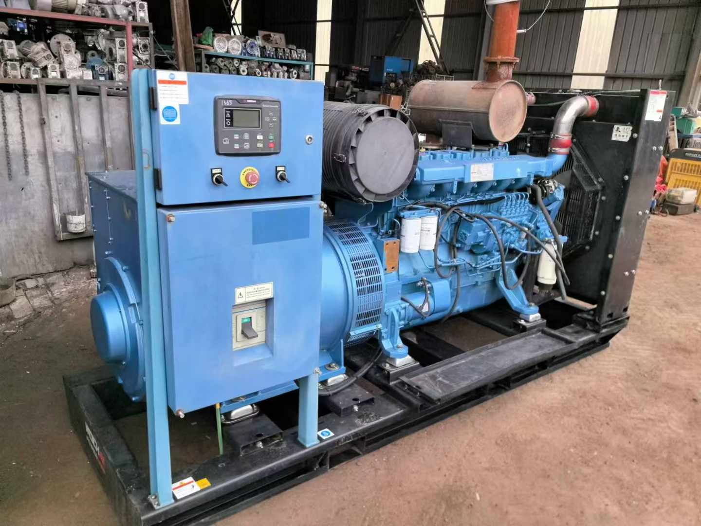 新邵500kW 柴油发电机组可带动设备功率的计算公式是什么?